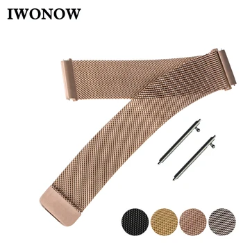 Milanese Stainless Steel Watch Band 16mm 18mm 20mm 22mm for Armani Magnetic Buckle Strap Quick Release Wrist Belt Bracelet
Milanese Stainless Steel Watch Band 16mm 18mm 20mm 22mm for Armani Magnetic Buckle Strap Quick Release Wrist Belt Bracelet