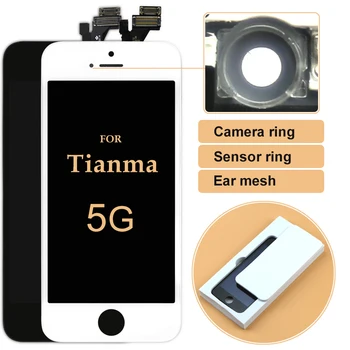 10pcs For iPhone 5 5G 5s 5c LCD For Tianma 100% Test Before Shipping Pantalla display Touch Screen Digitizer Assembly +Camera
10pcs For iPhone 5 5G 5s 5c LCD For Tianma 100% Test Before Shipping Pantalla display Touch Screen Digitizer Assembly +Camera