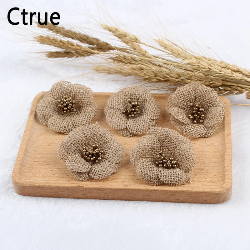 10pcs Natural Jute Burlap Hessian flower Handmade Vintage Wedding Decoration Hair Bow Hat Craft rustic wedding centerpieces
10pcs Natural Jute Burlap Hessian flower Handmade Vintage Wedding Decoration Hair Bow Hat Craft rustic wedding centerpieces