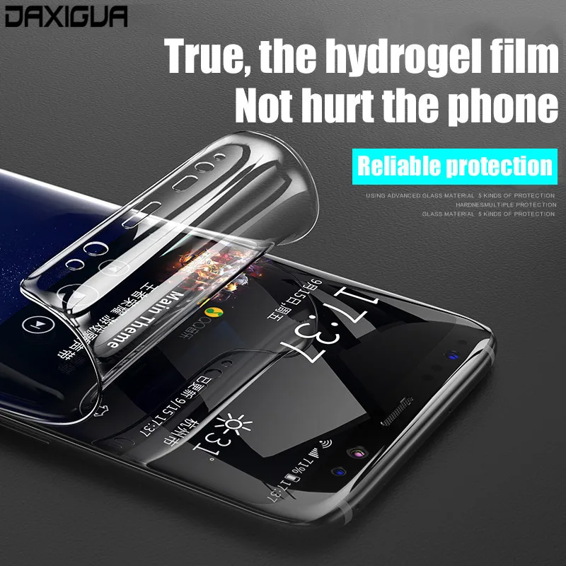 DAXIGUA 3D Full Cover Screen Protector For Samsung Galaxy S9 S8 Plus Screen Protector For Samsung Note 8 Soft Film (Not Glass)
DAXIGUA 3D Full Cover Screen Protector For Samsung Galaxy S9 S8 Plus Screen Protector For Samsung Note 8 Soft Film (Not Glass)