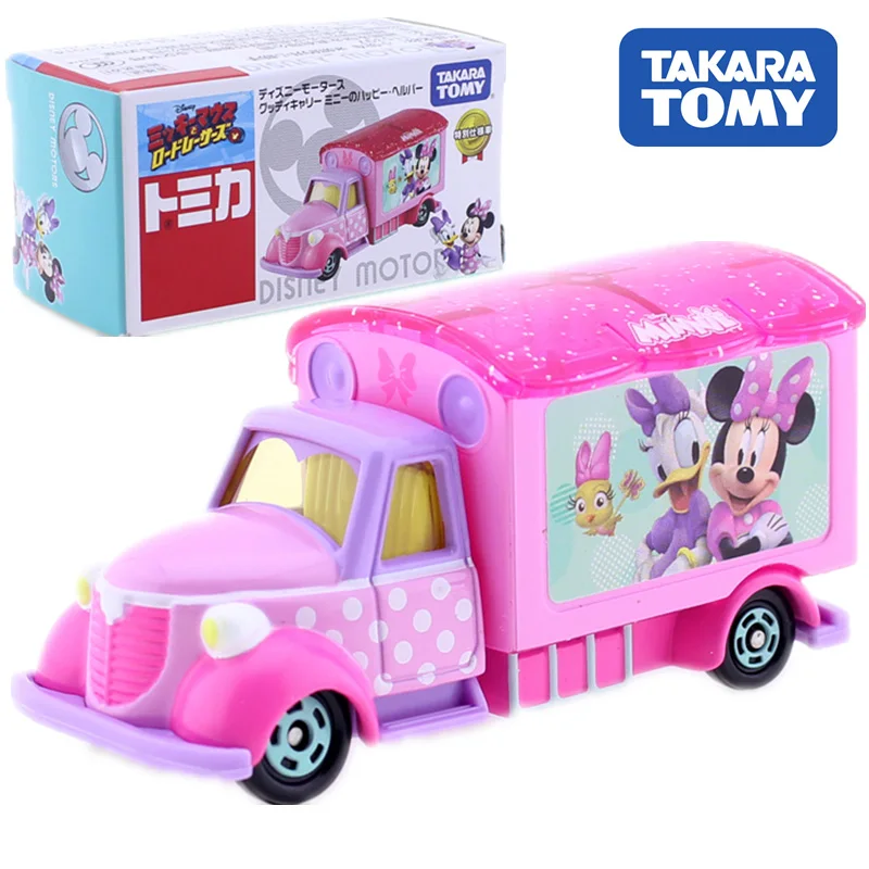 Takara Tomy Disney Motors Goodday Carry Minnie Mouse Road Racers Motors Vehicle Diecast Metal Model New Kids Toys
Takara Tomy Disney Motors Goodday Carry Minnie Mouse Road Racers Motors Vehicle Diecast Metal Model New Kids Toys