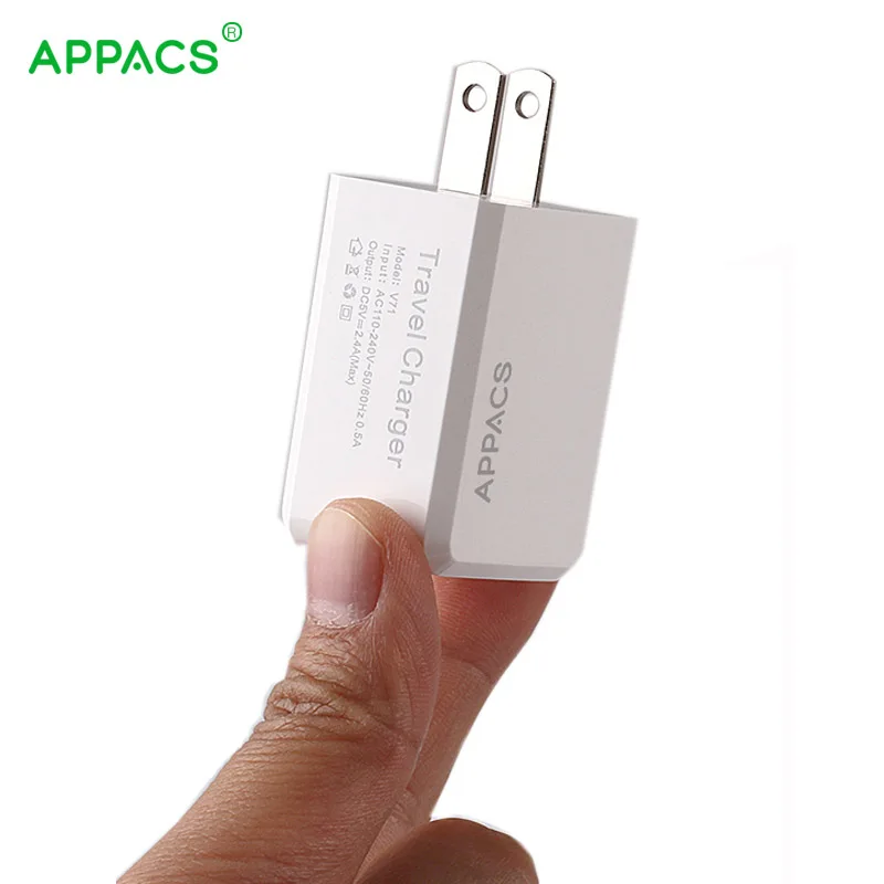 APPACS USB Fast Charger 5V Dual 2.1A Universal Portable Travel Wall Charger US Plug New Phone Quick Charging Adapter for Samsung
APPACS USB Fast Charger 5V Dual 2.1A Universal Portable Travel Wall Charger US Plug New Phone Quick Charging Adapter for Samsung