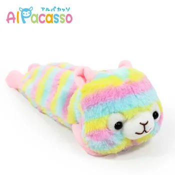 Candice guo! super cute plush toy lovely rainbow alpacasso alpaca soft pencil bag girls birthday Christmas gift 1pc
Candice guo! super cute plush toy lovely rainbow alpacasso alpaca soft pencil bag girls birthday Christmas gift 1pc