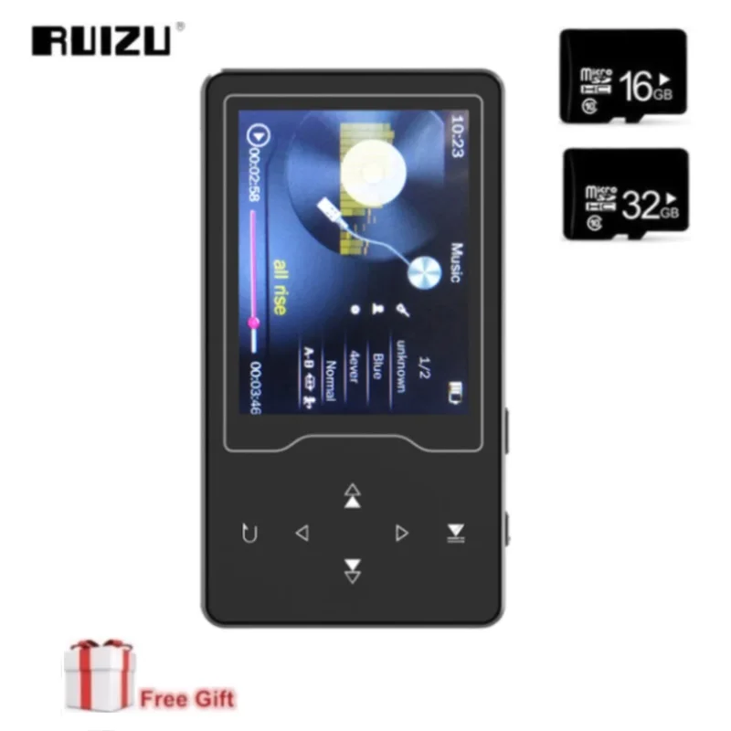 2018 RUIZU D08 MP4 Digital Player D08 8GB 16GB 2.4 Inch Screen Music Player Lossless Audio & Video Player FM Radio E-book
2018 RUIZU D08 MP4 Digital Player D08 8GB 16GB 2.4 Inch Screen Music Player Lossless Audio & Video Player FM Radio E-book
