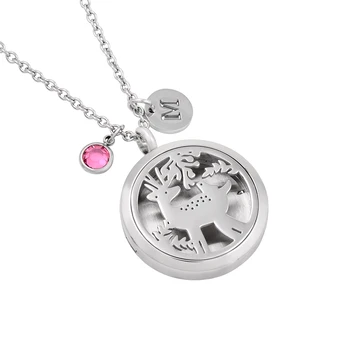 CMP0012 Elk Pattern Stainless Steel Frangrance Diffuser Perfume Locket With DIY Birthstone and Letter in High Quality
CMP0012 Elk Pattern Stainless Steel Frangrance Diffuser Perfume Locket With DIY Birthstone and Letter in High Quality