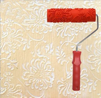 Novelty home improvement patterned roller for wall decoration paint rubber roller 7 inch 004
Novelty home improvement patterned roller for wall decoration paint rubber roller 7 inch 004