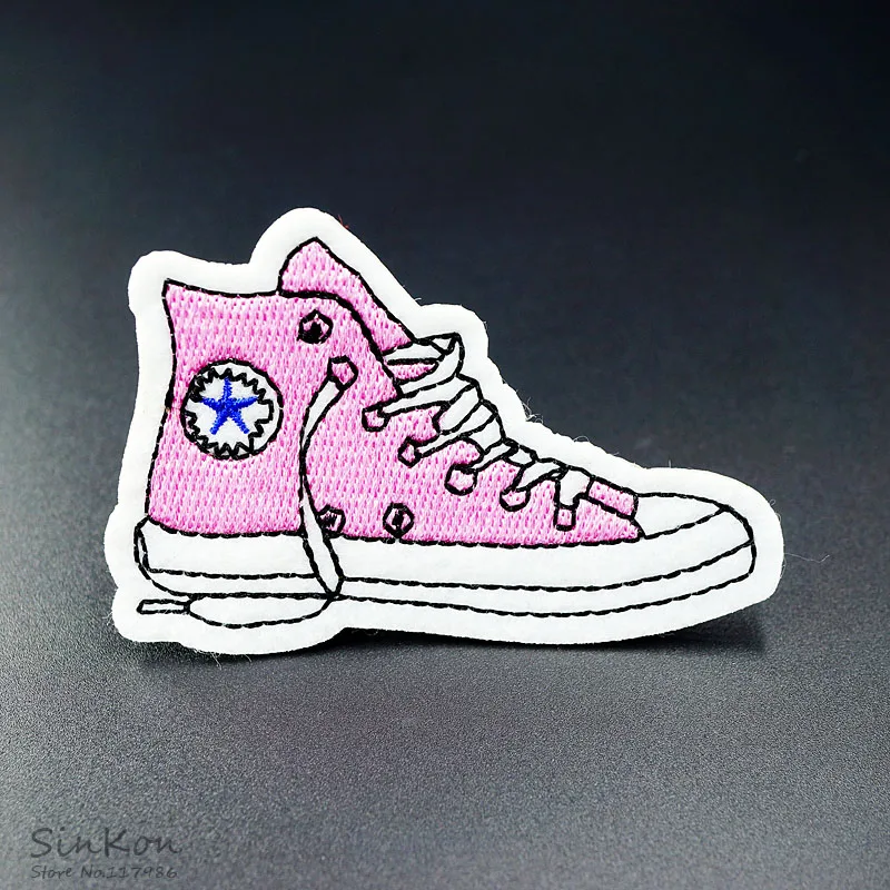 Shoe (Size:5.0X8.0cm) Embroidered Patch Iron On Sewing Applique Badge Clothes Stickers Apparel Garment Accessories
Shoe (Size:5.0X8.0cm) Embroidered Patch Iron On Sewing Applique Badge Clothes Stickers Apparel Garment Accessories