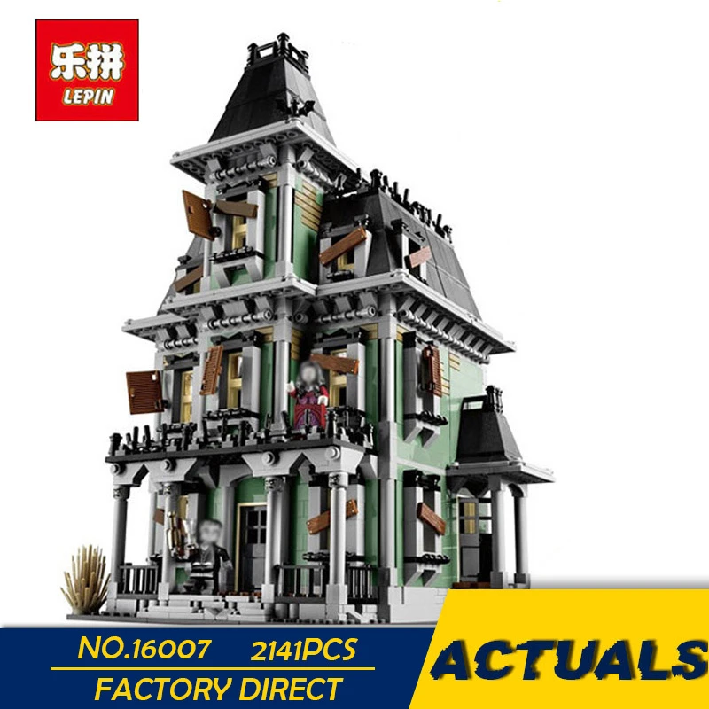 LEPIN 16007 2141Pcs Monster fighter The haunted house Model set Building Kits Model Compatible With 10228
LEPIN 16007 2141Pcs Monster fighter The haunted house Model set Building Kits Model Compatible With 10228