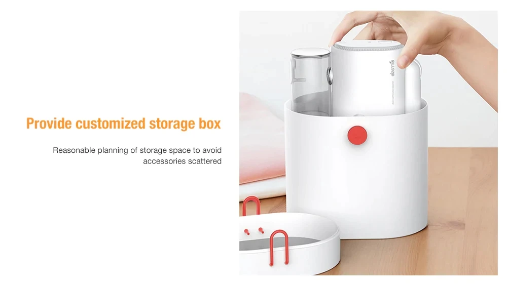 Newest Xiaomi deerma Handheld Hanging Machine Household Steam Iron Portable Small Ironing Machine Clothes Portable travel Iron (6)