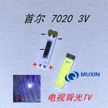 SEOUL 200PCS LED Backlight 0.5W 3V 7020 STHBI141E-B Cool white LCD Backlight for TV TV Application 50LM
SEOUL 200PCS LED Backlight 0.5W 3V 7020 STHBI141E-B Cool white LCD Backlight for TV TV Application 50LM