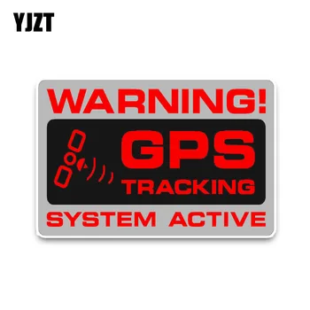 YJZT 12.2*7.3CM Car Sticker Warning GPS Tracking Police System Active Noticeable Decals PVC C1-3059-1
YJZT 12.2*7.3CM Car Sticker Warning GPS Tracking Police System Active Noticeable Decals PVC C1-3059-1