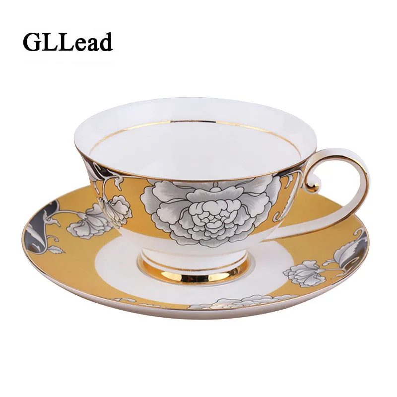 GLLead English Style Ceramic Cup Saucer Sets Bone China Coffee Cups Afternoon Tea Teacup Porcelain Fashion Home Drinkware
GLLead English Style Ceramic Cup Saucer Sets Bone China Coffee Cups Afternoon Tea Teacup Porcelain Fashion Home Drinkware
