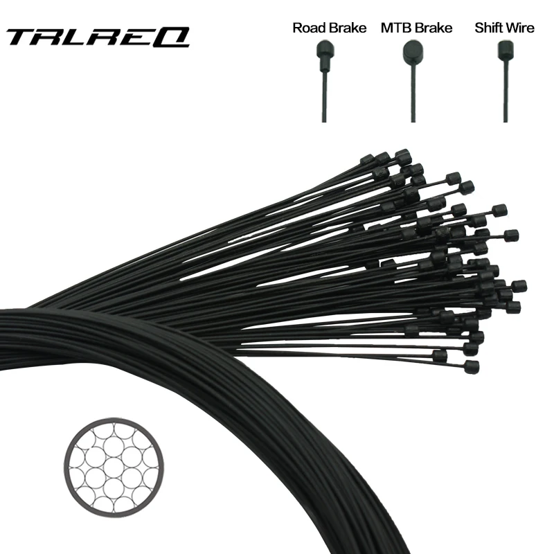 1pc Teflon Coated Front Rear Derailleur Brake Cable MTB Road Bike Shifters Brake Wire For Bicycle 1100mm 1550mm 1700mm 2100mm
1pc Teflon Coated Front Rear Derailleur Brake Cable MTB Road Bike Shifters Brake Wire For Bicycle 1100mm 1550mm 1700mm 2100mm