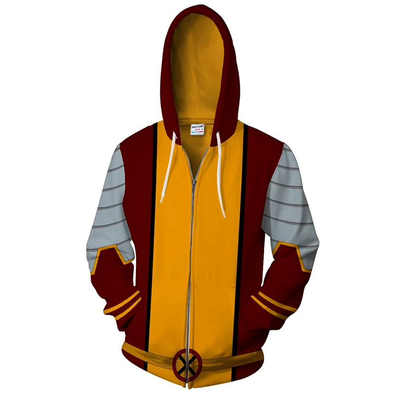 New zipper hoodie men's hoody and sweatshirts splicing sportswear giant size x-men 3D printed Casual fashion hooded hip hop tops
New zipper hoodie men's hoody and sweatshirts splicing sportswear giant size x-men 3D printed Casual fashion hooded hip hop tops