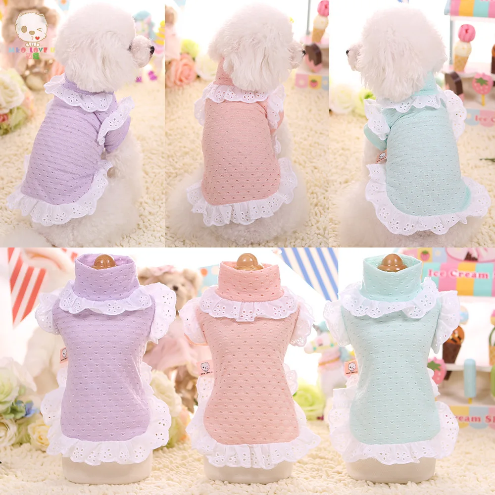 Exquisite Dog Clothes Fall and Winter Teddy VIP Than Bear Yorkshire Pet Dog Macarons Bottoming Shirt Fashion Pet Supplies
Exquisite Dog Clothes Fall and Winter Teddy VIP Than Bear Yorkshire Pet Dog Macarons Bottoming Shirt Fashion Pet Supplies