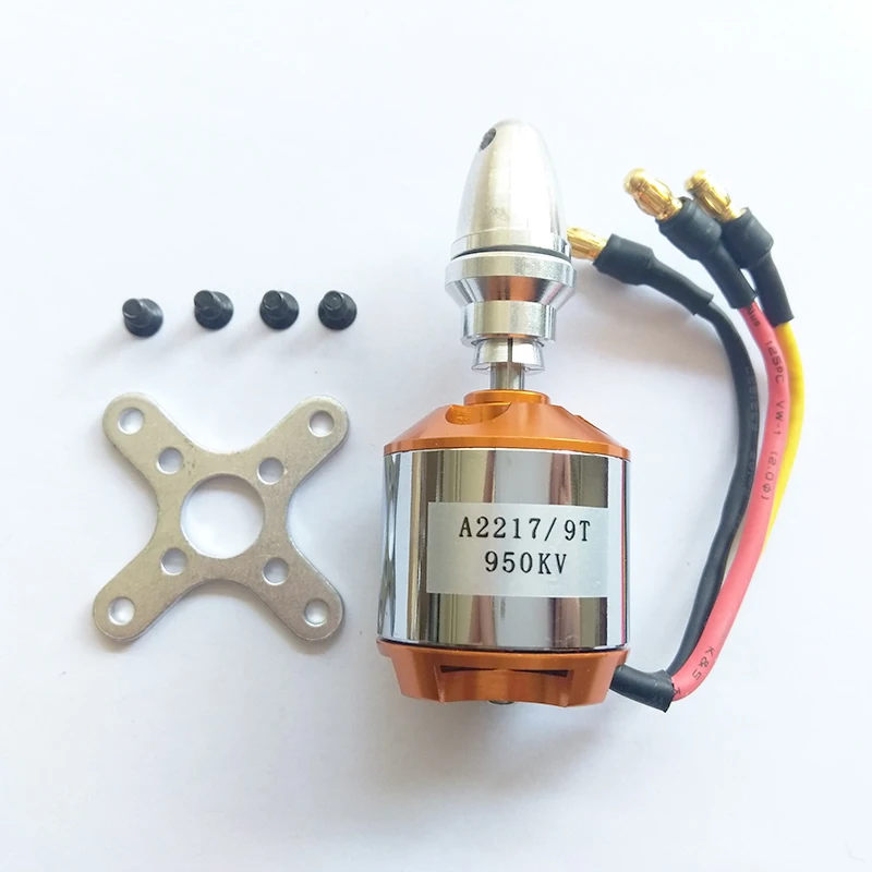 A2217 2217 950KV 1250KV 1500KV 2300KV Outrunner Brushless Motor For RC Airplane Aircraft Plane Quadrocopter Multi-copter
A2217 2217 950KV 1250KV 1500KV 2300KV Outrunner Brushless Motor For RC Airplane Aircraft Plane Quadrocopter Multi-copter