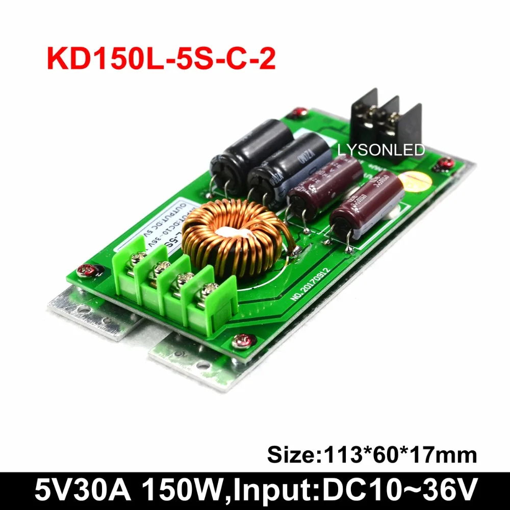 5V30A 150W Slim Bus/vehicle LED Scrolling Message Display Power Supply , Input DC10~36V Message Signboard Power Driver
5V30A 150W Slim Bus/vehicle LED Scrolling Message Display Power Supply , Input DC10~36V Message Signboard Power Driver