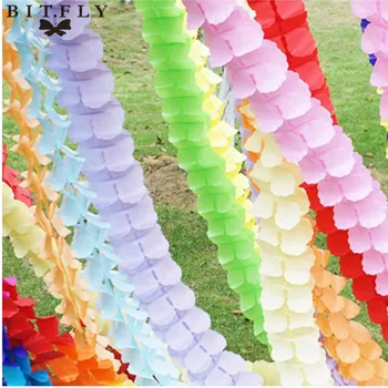 5Pcs 3.6M Birthday Paper Garlands Four Leaf Clover Decoration Hanging Flower Wedding Christmas Events Christening Party Supplies
5Pcs 3.6M Birthday Paper Garlands Four Leaf Clover Decoration Hanging Flower Wedding Christmas Events Christening Party Supplies