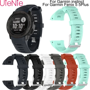22mm Sport Silicone Watch Band Strap for Garmin Fenix 5/5 Plus/Forerunner 935/Instinct/Quatix 5 Smart Watch Replacement parts
22mm Sport Silicone Watch Band Strap for Garmin Fenix 5/5 Plus/Forerunner 935/Instinct/Quatix 5 Smart Watch Replacement parts