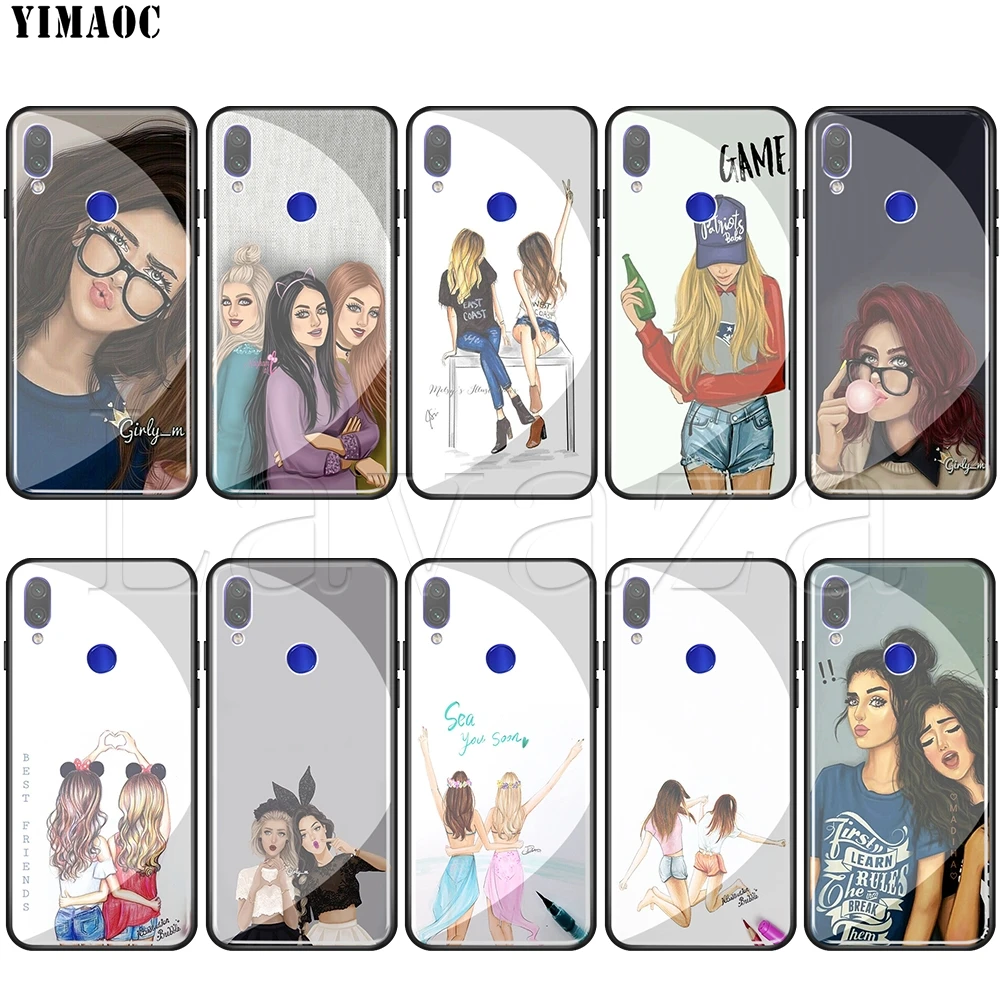 Lavaza Girls Brunette Blonde Best Friends BFF Tempered glass TPU Case for Redmi Note 4X 5 6 6A 7 Pocophone F1
Lavaza Girls Brunette Blonde Best Friends BFF Tempered glass TPU Case for Redmi Note 4X 5 6 6A 7 Pocophone F1