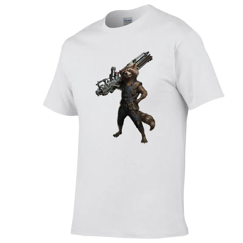 New 2019 Rocket Raccoon Men/Women Tee Shirt Brand soldier cotton T shirt Avengers Costume Comics mens Men Avengers Tops
New 2019 Rocket Raccoon Men/Women Tee Shirt Brand soldier cotton T shirt Avengers Costume Comics mens Men Avengers Tops