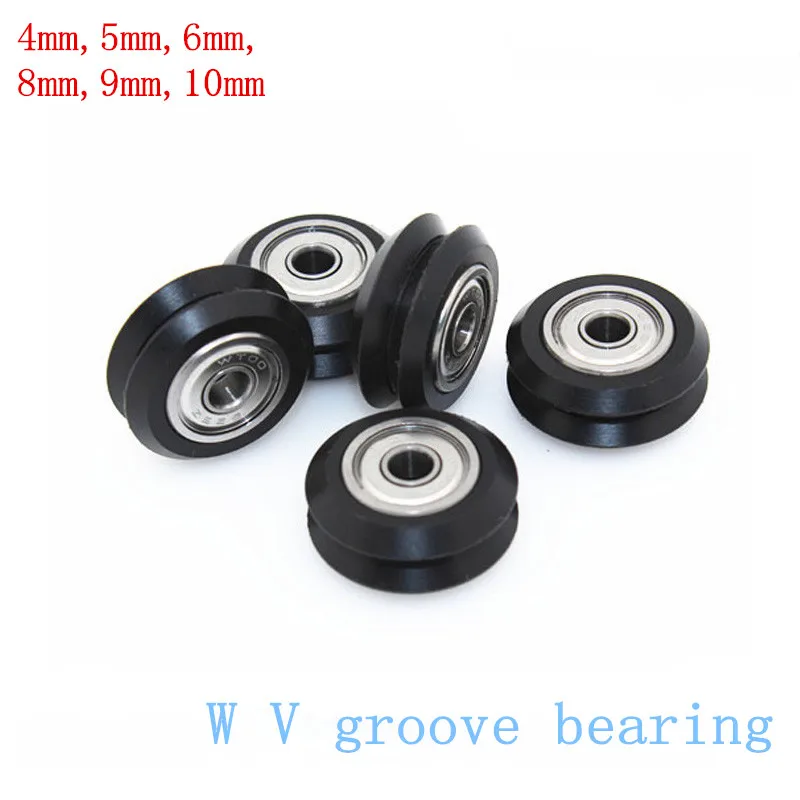10pcs/Lot BW25 4mm-10mm W V groove bearing Openbuilds for 3D printer nylon wheel ball bearing with pulley track roller brand
10pcs/Lot BW25 4mm-10mm W V groove bearing Openbuilds for 3D printer nylon wheel ball bearing with pulley track roller brand