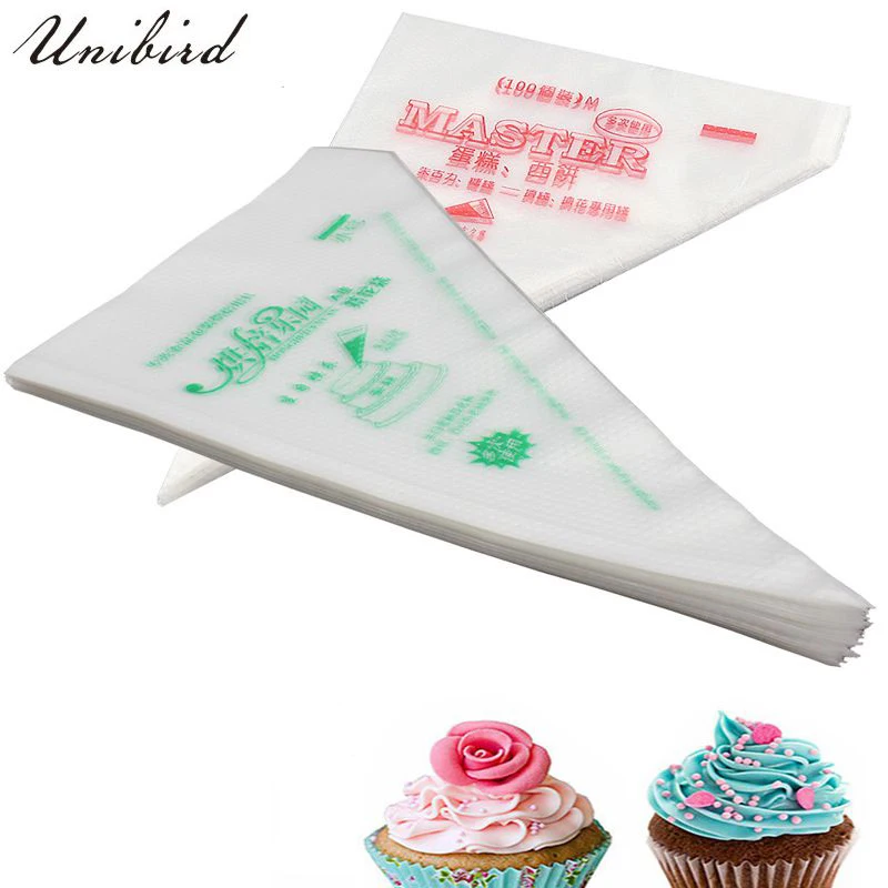 Unibird 100 Pcs/Set Disposable Cream Pastry Bags Icing Piping Decorative Tool DIY Baking Ustensils Cupcake Kitchen Accessories
Unibird 100 Pcs/Set Disposable Cream Pastry Bags Icing Piping Decorative Tool DIY Baking Ustensils Cupcake Kitchen Accessories
