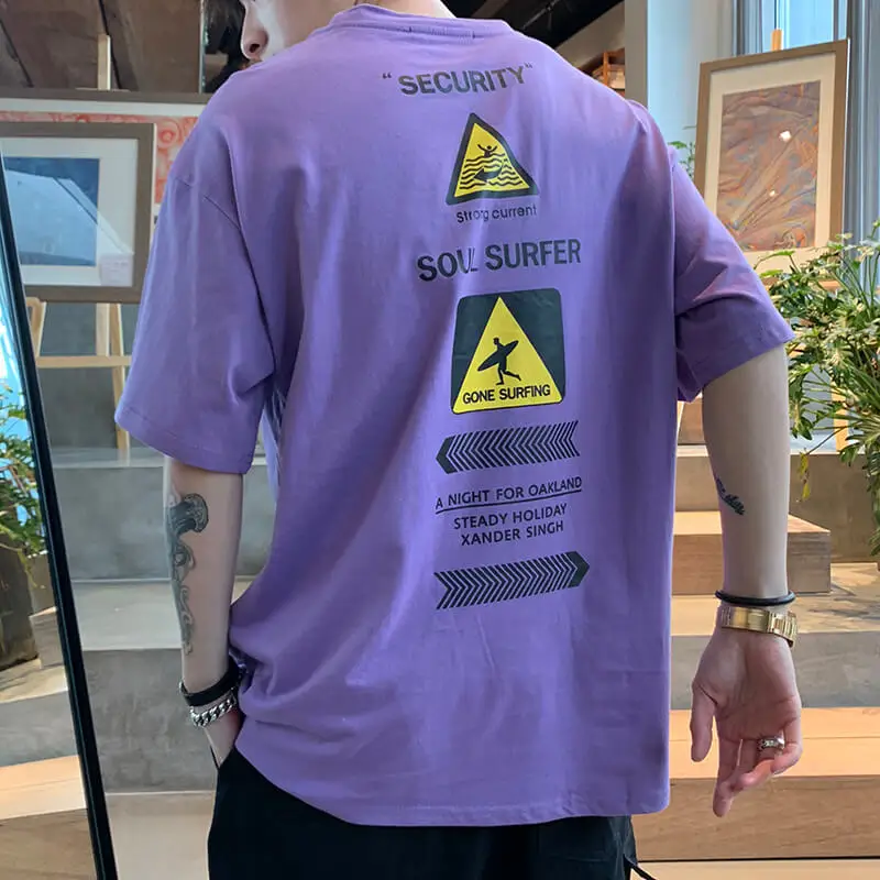 Wholesale & Drop-shipping Men's T-shirts Male Print Short Sleeve 100% Cotton Oversize Style Purple Yellow Size M-2XL #191133
Wholesale & Drop-shipping Men's T-shirts Male Print Short Sleeve 100% Cotton Oversize Style Purple Yellow Size M-2XL #191133
