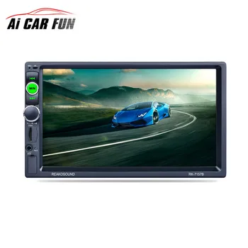 RK-7157B 7inch Bluetooth 2din Car Radio MP5 Player FM/AM/RDS Radio Tuner Media Player Remote Control &Rear View Camera Function
RK-7157B 7inch Bluetooth 2din Car Radio MP5 Player FM/AM/RDS Radio Tuner Media Player Remote Control &Rear View Camera Function