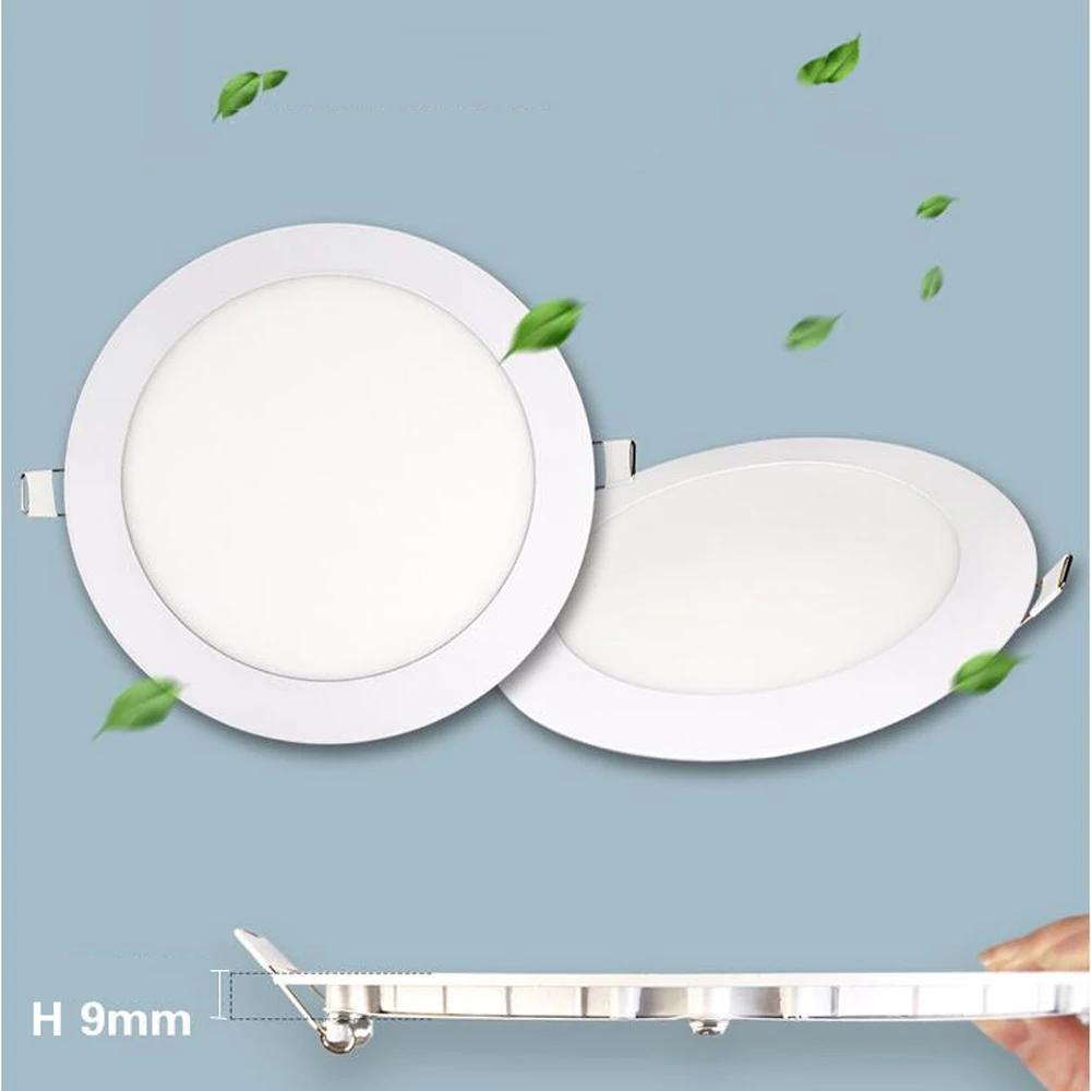 New Ultra Thin LED Ceiling light Round LED downlight lamp Recessed Panel Light for Indoor home decoration lamp 6W 9W 12W 15W
New Ultra Thin LED Ceiling light Round LED downlight lamp Recessed Panel Light for Indoor home decoration lamp 6W 9W 12W 15W