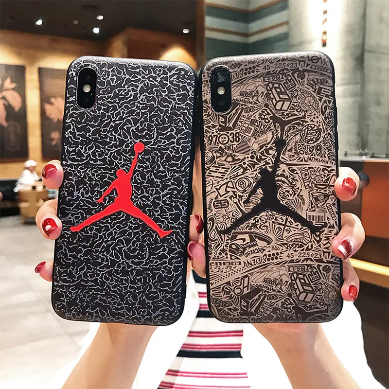 Hot jump Jordan 3D Emboss Soft silicone cover case for iphone X 5 5S 6 6S 7 7 plus 8 8Plus XS XR MAX fly man phone cases coque
Hot jump Jordan 3D Emboss Soft silicone cover case for iphone X 5 5S 6 6S 7 7 plus 8 8Plus XS XR MAX fly man phone cases coque