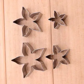 Rose Flower Stainless Cookie Cutter Rose Flower Calyx Serrate Leaves Biscuit Fondant Cake Mould Icing Mold DIY Baking Tool
Rose Flower Stainless Cookie Cutter Rose Flower Calyx Serrate Leaves Biscuit Fondant Cake Mould Icing Mold DIY Baking Tool