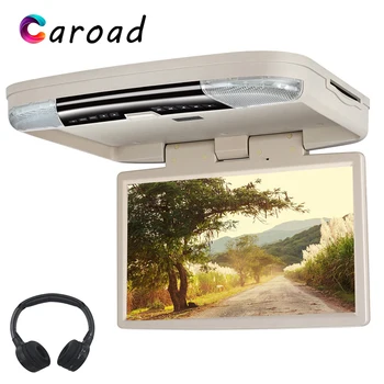 DVD Player 15.6 Inch HD 1080P Car Roof Monitor With HDMI Port USB SD Speaker IR/FM Transmitter MP5 Flip Down Ceiling TV For Car
DVD Player 15.6 Inch HD 1080P Car Roof Monitor With HDMI Port USB SD Speaker IR/FM Transmitter MP5 Flip Down Ceiling TV For Car