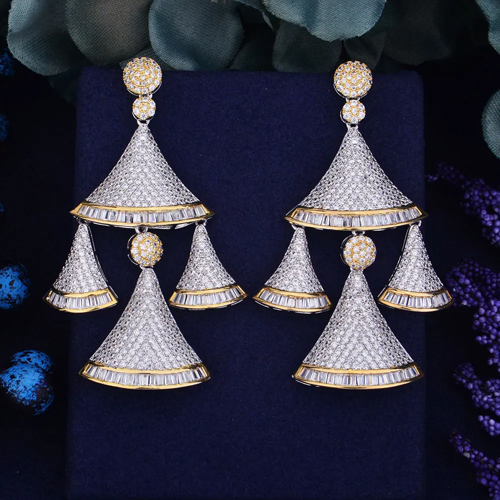 GODKI Famous Brand Design 68mm Luxury Popular Sector Full Mirco Paved Crystal Zircon Naija Wedding Earrings Fashion Jewelry
GODKI Famous Brand Design 68mm Luxury Popular Sector Full Mirco Paved Crystal Zircon Naija Wedding Earrings Fashion Jewelry