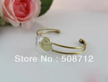 Free shipping!!!! DIY Bracelet -----20sets 24mm mushroom -shape Glass Bubble & Bracelet Finding set
Free shipping!!!! DIY Bracelet -----20sets 24mm mushroom -shape Glass Bubble & Bracelet Finding set