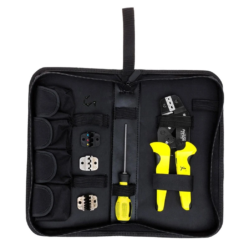 Multitool Wire Crimper pliers Kit Tools Engineering Ratchet 26-10 AWG Terminal Crimping tool Wire cable cutter Stripper
Multitool Wire Crimper pliers Kit Tools Engineering Ratchet 26-10 AWG Terminal Crimping tool Wire cable cutter Stripper