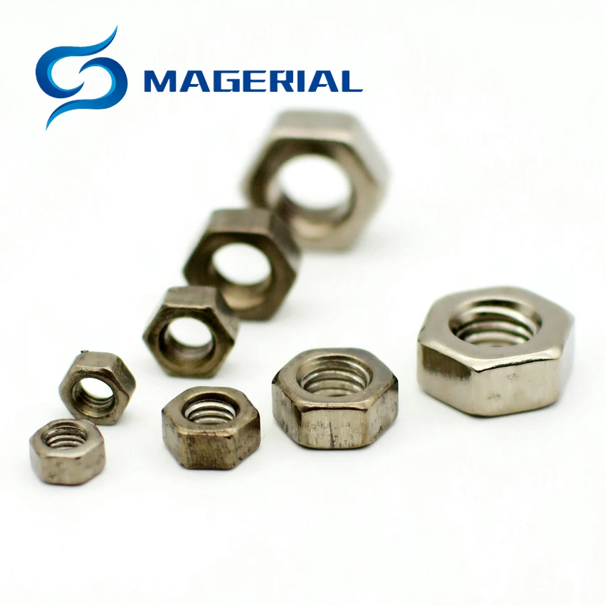 12 pcs Ti Screw Nut M3 M4 M5 M6 M8 M10 M20Titanium Flange Nut Ti color not polished Hexagon titanium screw Nuts Ti fastener
12 pcs Ti Screw Nut M3 M4 M5 M6 M8 M10 M20Titanium Flange Nut Ti color not polished Hexagon titanium screw Nuts Ti fastener
