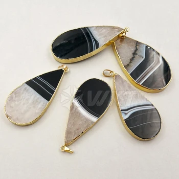 WT-P1177 Wholesale Custom Unique Natural A g a t e Pendants Water Drop Pendant With Gold Trim 5pcs/lot Free AliExpress Shipping
WT-P1177 Wholesale Custom Unique Natural A g a t e Pendants Water Drop Pendant With Gold Trim 5pcs/lot Free AliExpress Shipping