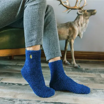 PEONFLY galling mens terry coral fleece thick warm floor towel socks Autumn and winter chaussette homme
PEONFLY galling mens terry coral fleece thick warm floor towel socks Autumn and winter chaussette homme