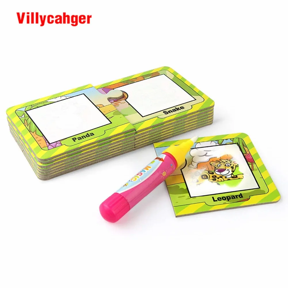 16pcs/set Animals Theme Water Drawing Cards with 1 Pen Reusable Painting Board Doodle Graffiti Cards Puzzles Educational Toys
16pcs/set Animals Theme Water Drawing Cards with 1 Pen Reusable Painting Board Doodle Graffiti Cards Puzzles Educational Toys