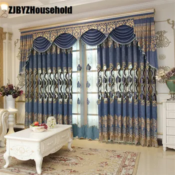 Luxury European Style Embroidery Fabric Curtains for Living Room Bedroom Custom Villa Finished Modern Tulle Sheer Valance
Luxury European Style Embroidery Fabric Curtains for Living Room Bedroom Custom Villa Finished Modern Tulle Sheer Valance