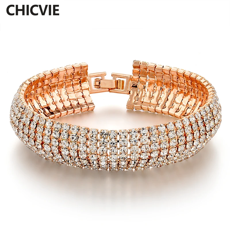

New 2014 Design Handmade Women Vintage Individual Bracelet Gold/Platinum Plated Top Quality Austrian Crystal Bracelets SBR140158