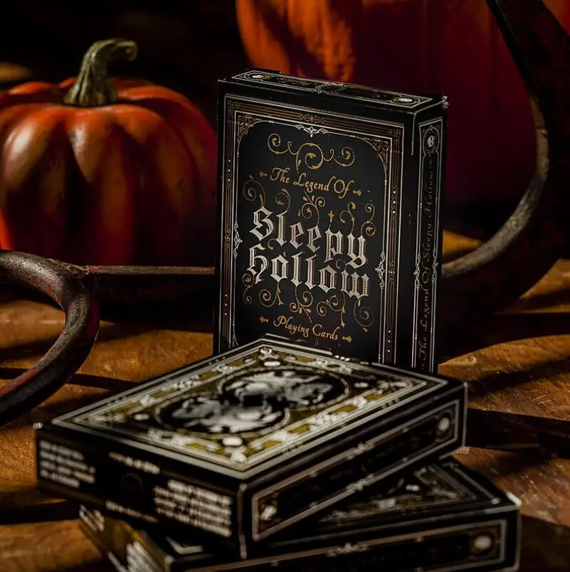 1Pcs Legend of Sleepy Hollow Deck Playing Cards Poker Size USPCC Custom Limited New Sealed Magic Deck Props Magia Tricks
1Pcs Legend of Sleepy Hollow Deck Playing Cards Poker Size USPCC Custom Limited New Sealed Magic Deck Props Magia Tricks