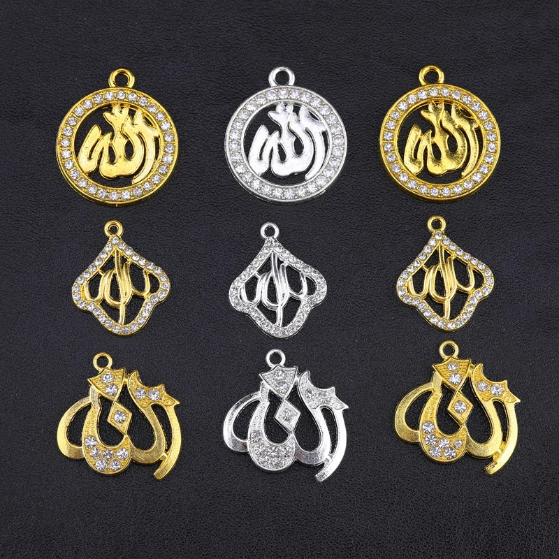 5PCS Islam Muslim Crescent Allah Charms Connectors Religions Charms DIY Jewelry Making For Women Pendant Necklace Accessories
5PCS Islam Muslim Crescent Allah Charms Connectors Religions Charms DIY Jewelry Making For Women Pendant Necklace Accessories