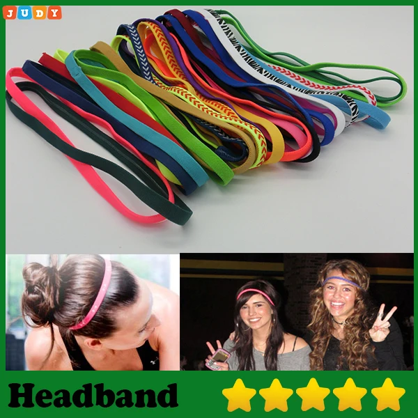 Sports Elastic Headband Football Softball Rubber Plastic Silicone Hair Band Bandage On Head Gum For Hair
Sports Elastic Headband Football Softball Rubber Plastic Silicone Hair Band Bandage On Head Gum For Hair