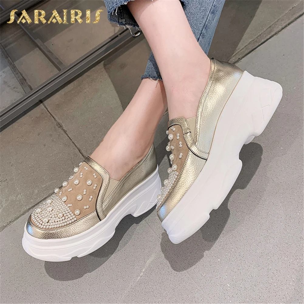 Fashion INS Genuine Cow Leather Flat Platform Shoes women's Elastic Band Comfortable Sneakers Loafers Flats women's Shoes
Fashion INS Genuine Cow Leather Flat Platform Shoes women's Elastic Band Comfortable Sneakers Loafers Flats women's Shoes