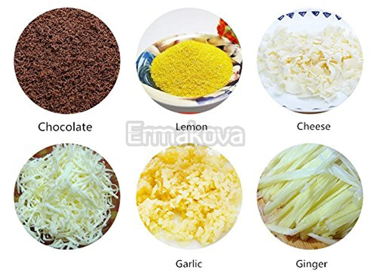 Description Picture 6 of itemERMAKOVA Citrus Zester Cheese Grater Cheese Lemon Ginger Garlic Nutmeg Chocolate Vegetable Plane Zesting tool Dishwasher safe