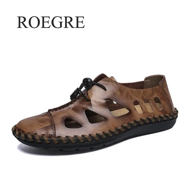 2019 New Summer Sandals Men Breathable High Quality Genuine Leather Sandals Man Flats Fashion Casual Beach Men's Shoes Size 48
2019 New Summer Sandals Men Breathable High Quality Genuine Leather Sandals Man Flats Fashion Casual Beach Men's Shoes Size 48