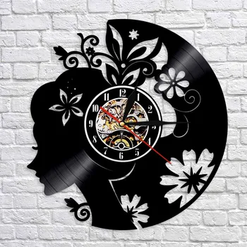 Flower Girl Wall Clock Vinyl Record Wall Clock Watch Creative Handmade Artist Wall Art Nursery Decor Unique Gift For Her
Flower Girl Wall Clock Vinyl Record Wall Clock Watch Creative Handmade Artist Wall Art Nursery Decor Unique Gift For Her