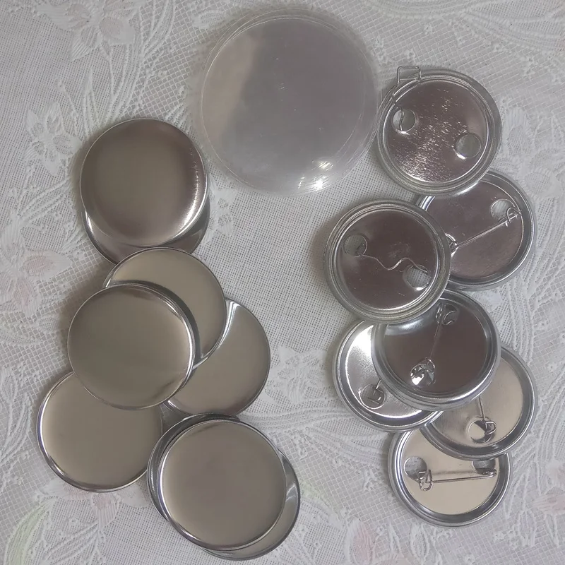 100 Sets 2-1/4" 58mm Pin Back Metal Pinback Button Supply Materials for Professional All Steel Badge Button Maker
100 Sets 2-1/4" 58mm Pin Back Metal Pinback Button Supply Materials for Professional All Steel Badge Button Maker